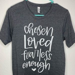 Affirmation tee size small